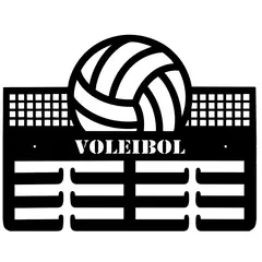 GENERICO - Medallero Voley Voleibol Porta Medallas