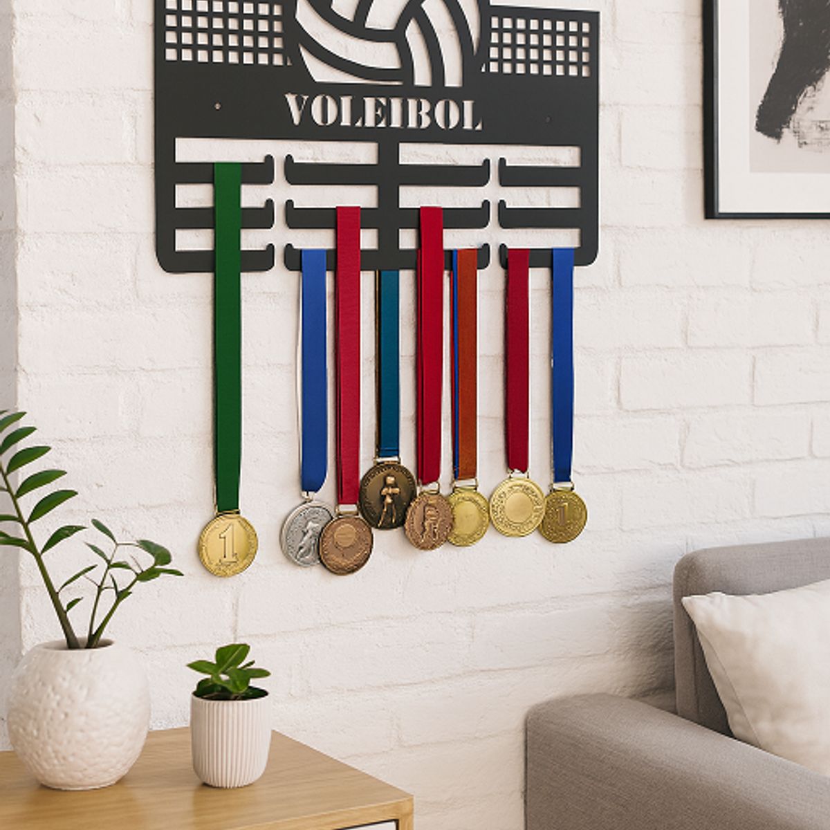 GENERICO - Medallero Voley Voleibol Porta Medallas