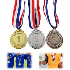 GENERICO - Medallas Metal Oro Plata Cobre Deportivas Medalla 12 Pcs