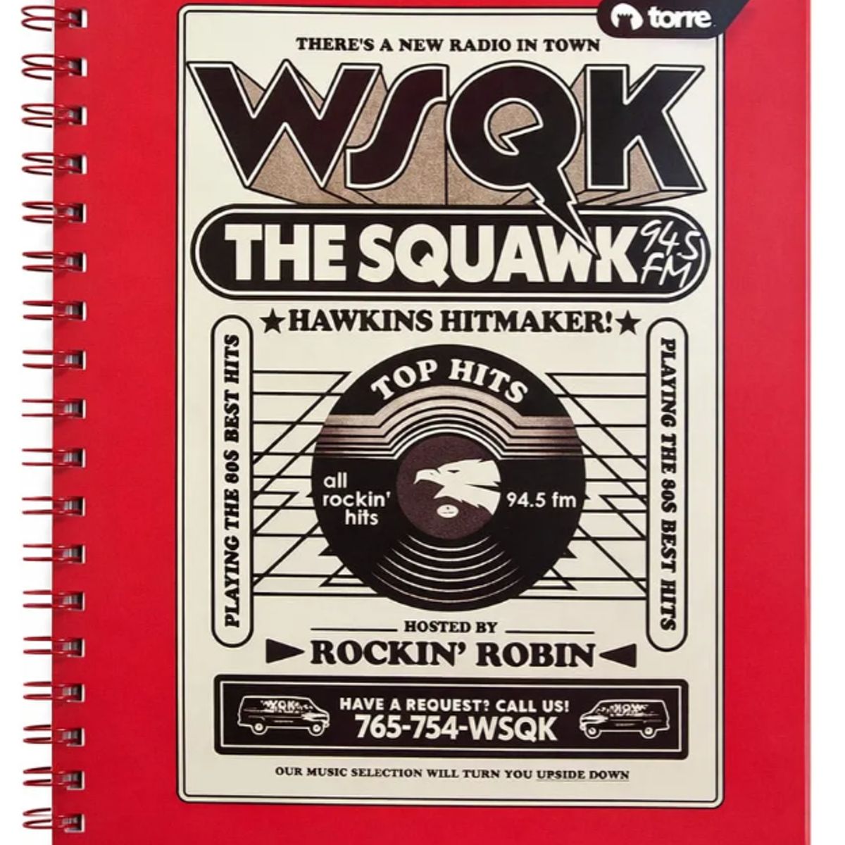GENERICO - Cuaderno Universitario Torre 7mm 100h Stranger Things Pack 10