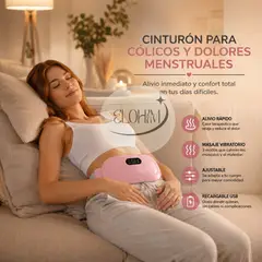 GENERICO - CINTURON PARA CÓLICOS Y DOLORES MENSTRUALES- ALIVIO INMEDIATO PARA TUS CÓLICOS EN SOLO MINUTOS