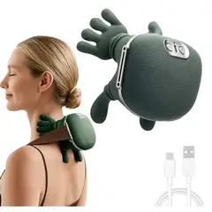 GENERICO - Masajeador Térmico Masajeador Inalámbrico, Cuello Y Espalda