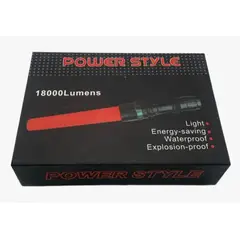GENERICO - Linterna Táctica Led Recargable Con Flash Supervivencia