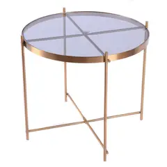 DISEÑO 3 - Mesa Lateral X 830 Bronce