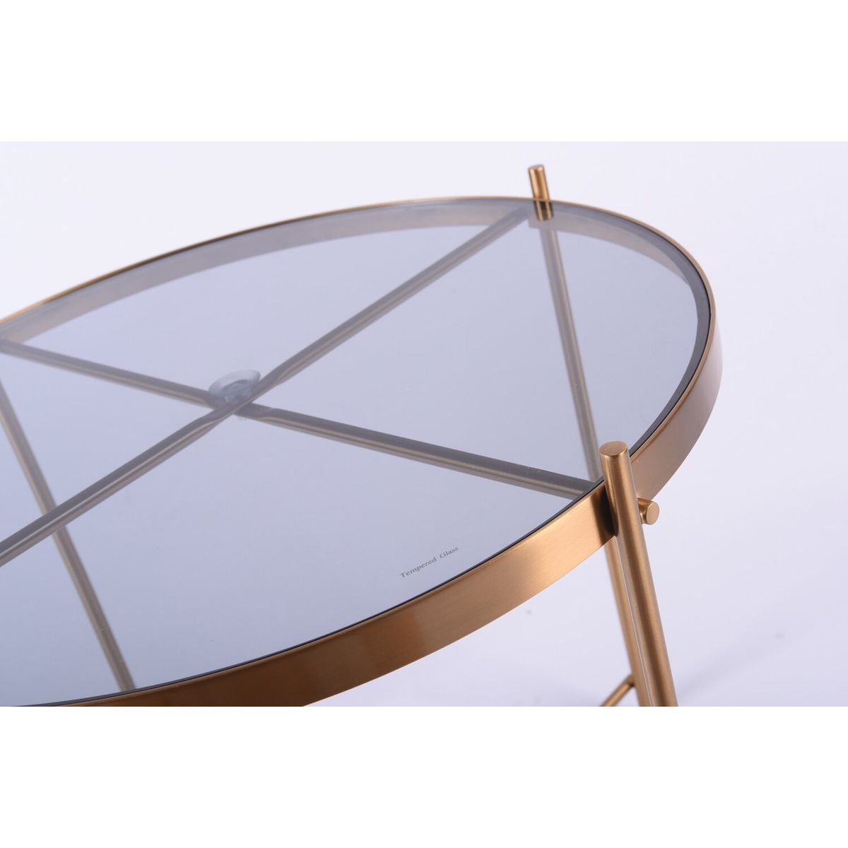 DISEÑO 3 - Mesa Lateral X 830 Bronce Diseño 3
