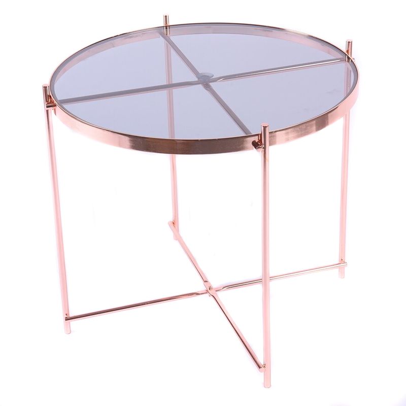 DISEÑO 3 - Mesa Lateral X 830 Cobre Diseño 3