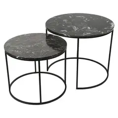 DISEÑO 3 - Set Mesa Negro Mármol