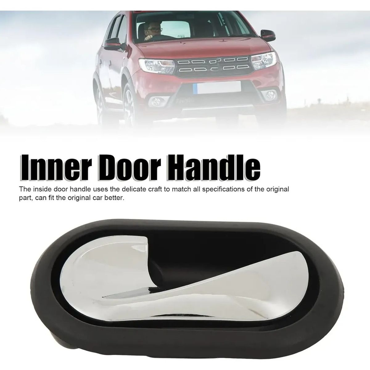 KUANGYE - Manilla Interior Izquier Para Renault Doker Duster Logan Sandero