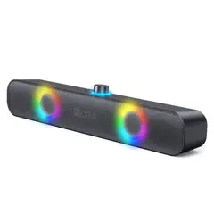 1 HORA - Parlante Bluetooth Speaker 1hora Boc241 Bocinas Computadora Para Pc Inalámbrica Rgb