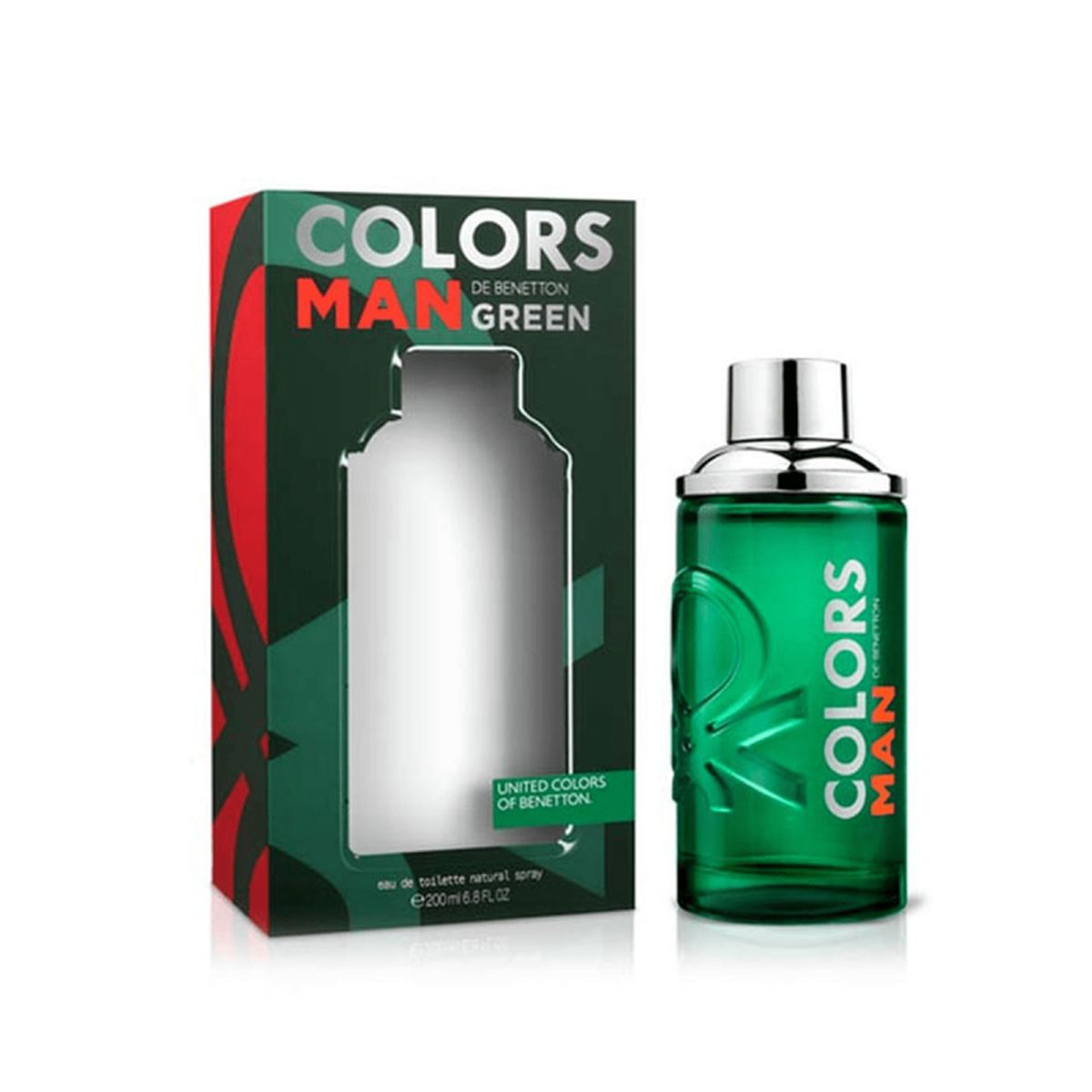 BENETTON - COLORS MAN GREEN 200 ML EDT BENETTON