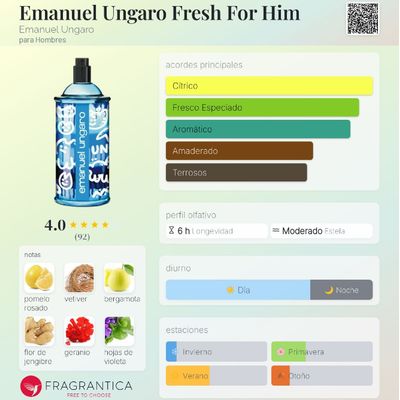 Imagen 2 del producto FRESH FOR HIM 100 ML EDT