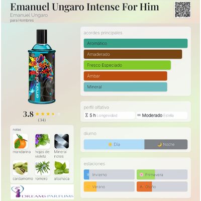 Imagen 2 del producto INTENSE FOR HIM 100 ML EDP