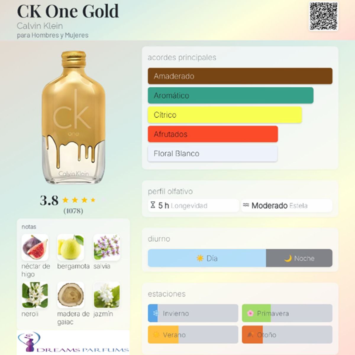 CALVIN KLEIN - CK ONE GOLD 100 ML EDT CALVIN KLEIN