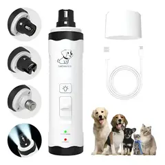 UMEXUS - Limador De Uñas Para Mascotas Profesional Recargable Usb