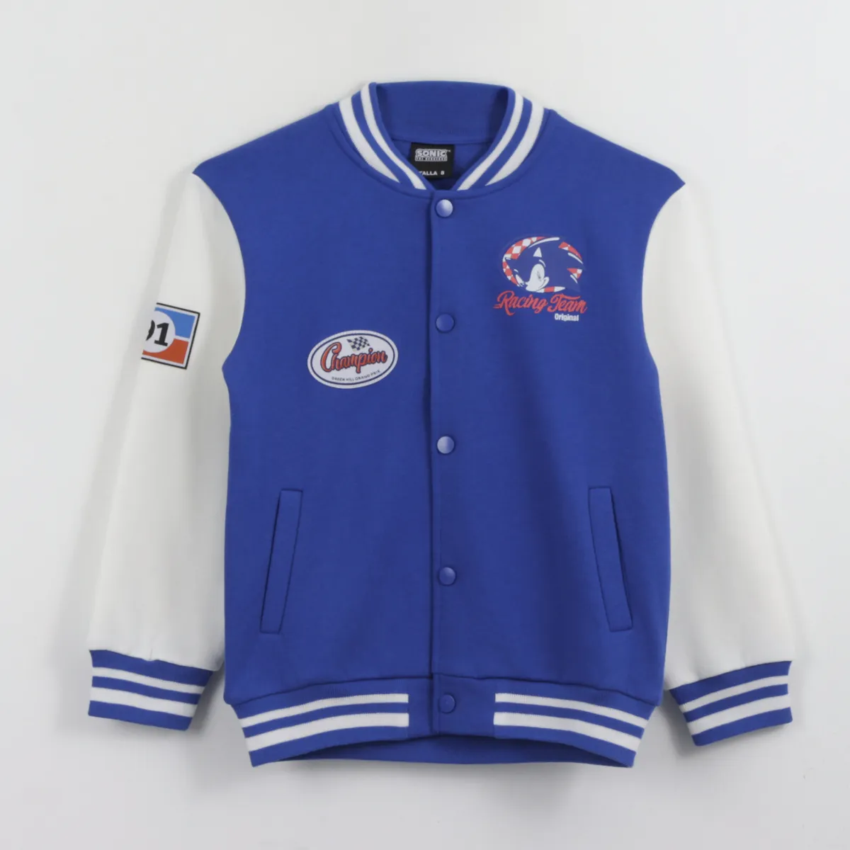 SONIC - Chaqueta Niño College Bomber Racing Team Azul Sonic