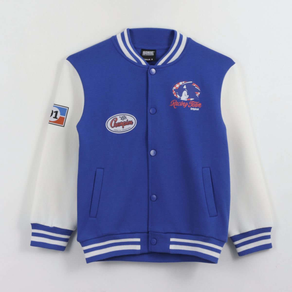 SONIC - Chaqueta Niño College Bomber Racing Team Azul Sonic