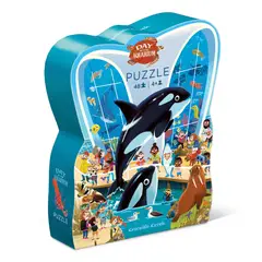 CROCODILE CREEK - Puzzle Día en el Acuario 48pcs