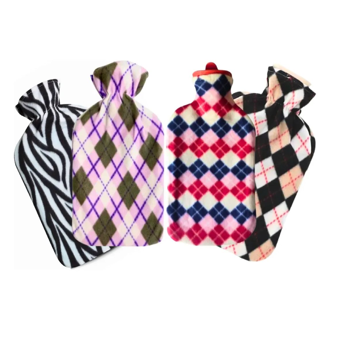 GENERICO - Guatero O Bolsa Para Agua Caliente 2 L Con Funda Certificada