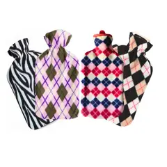 GENERICO - Guatero O Bolsa Para Agua Caliente 2 L Con Funda Certificada