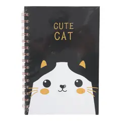 HOMEWELL - Libreta Cat Black