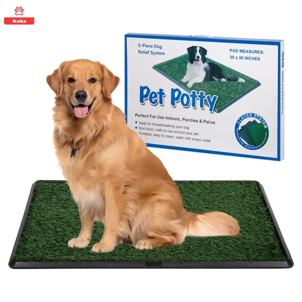 MOVI - Baño para Mascotas XXL Pet Potty