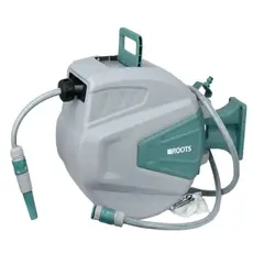 ROOTS - Enrollador Manguera Retractil 15m Automatico Pared