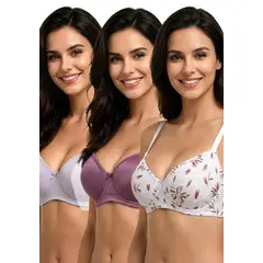 KAYSER - Pack 3x sosten microfibra P350024-LIL1