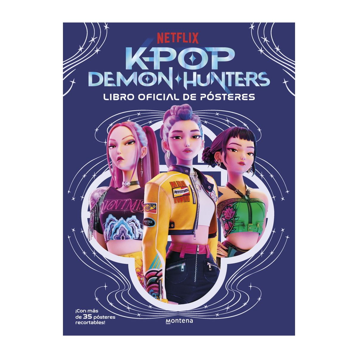 ANTARTICA LIBROS - Kpop Demon Hunters Libro Oficial De Posteres