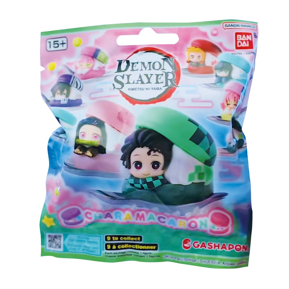 BANDAI - Figura Sorpresa Demon Slayer Chara Macaron Blind Bag Bandai