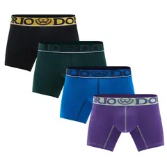 GIOVACCHINO - Pack de 4 Boxer Corto Algodón Hombre