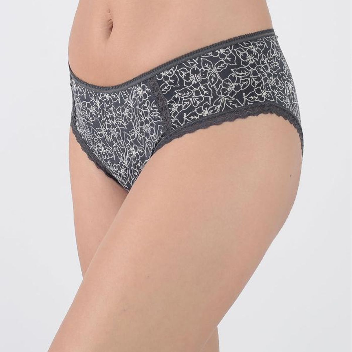 KAYSER - Pack 3x pantaleta microfibra P314.0015-GRI2 Kayser