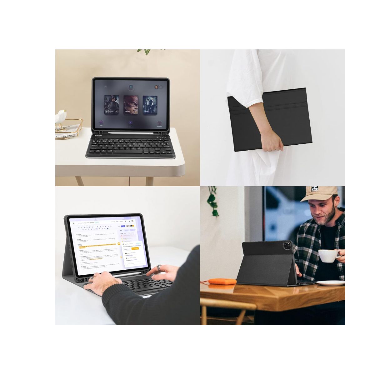 JOIGO - Funda Con Teclado Español Para iPad Pro 13 M5 2025