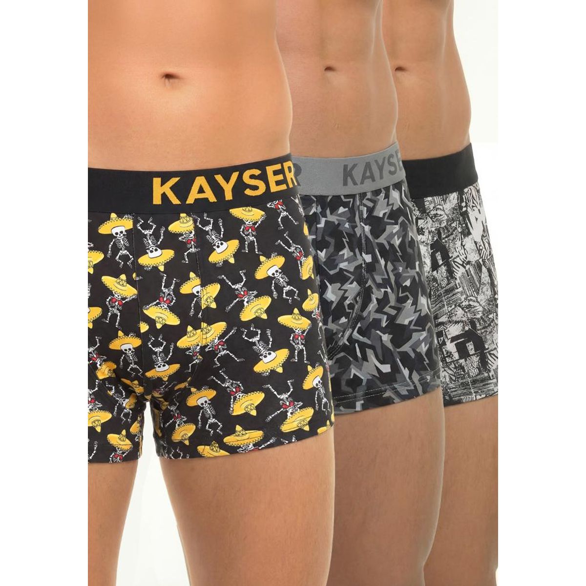 KAYSER - Pack 3 Bóxer Algodón P393.273-AMA