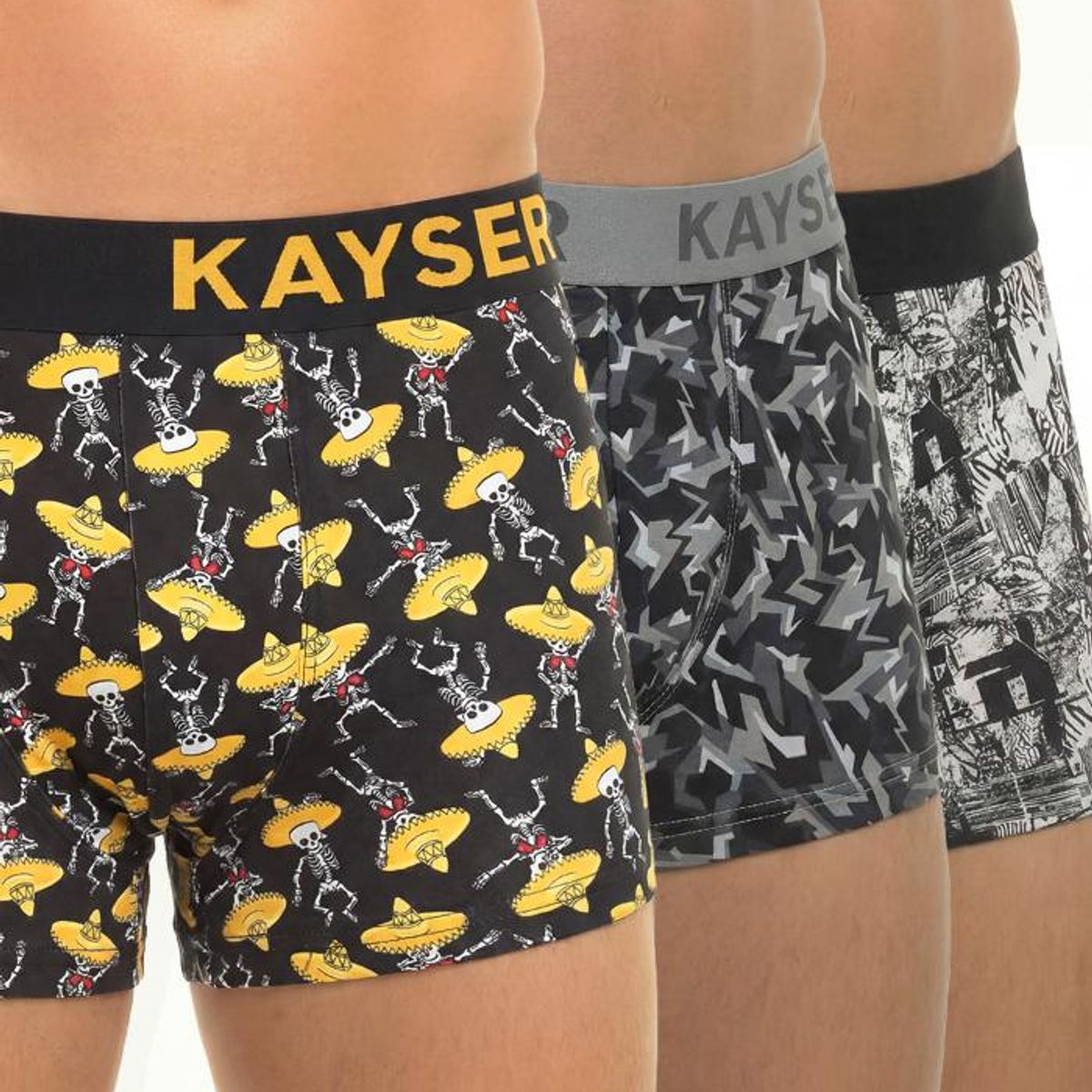 KAYSER - Pack 3 Bóxer Algodón P393.273-AMA