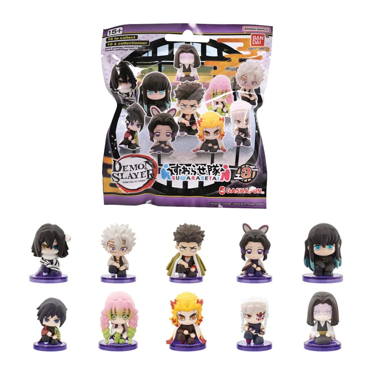BANDAI - Figura Sorpresa Demon Slayer Pilares Blind Bag Bandai