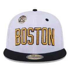NEW ERA - Gorro 59fifty NBA Boston Celtics 59fifty Day Blanco