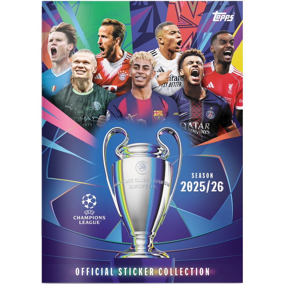 ANTARTICA LIBROS - Topps UEFA Champions League 20252026 Album