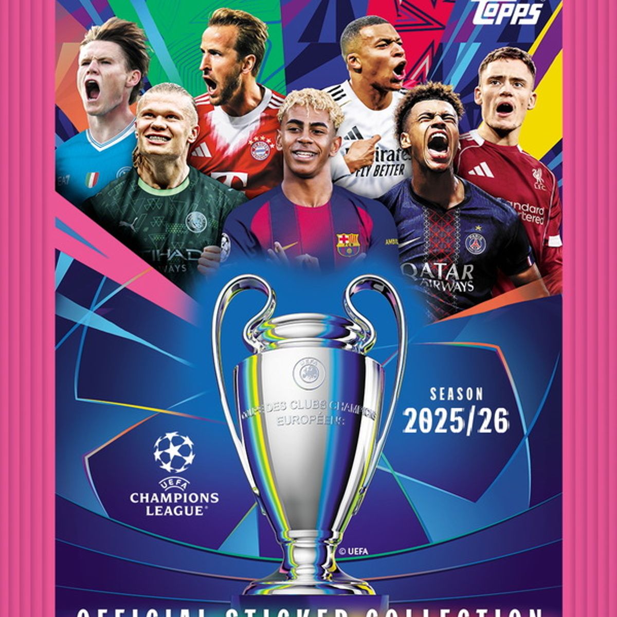 ANTARTICA LIBROS - Topps UEFA Champions League 20252026 Sobre