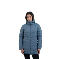 KANNU - Parka Larga Térmica Mujer Cisne