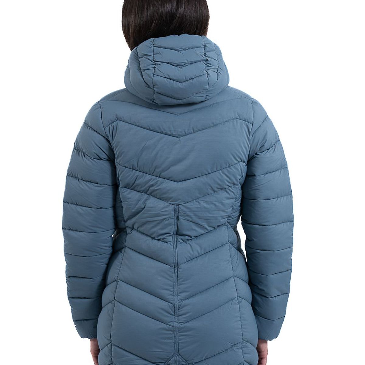 KANNU - Parka Larga Térmica Mujer Cisne