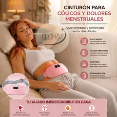 GENERICO - CINTURON PARA CÓLICOS Y DOLORES MENSTRUALES- ALIVIO INMEDIATO Y CONFORT TOTAL EN TUS DÍAS DIFÍCILES