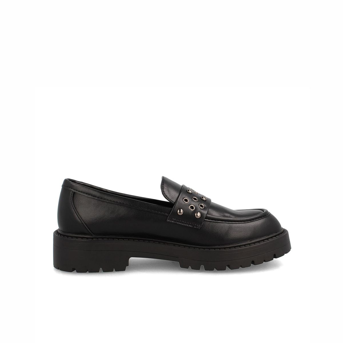 BATA - Mocasín Mujer Bata Madi Tachuelas Negro