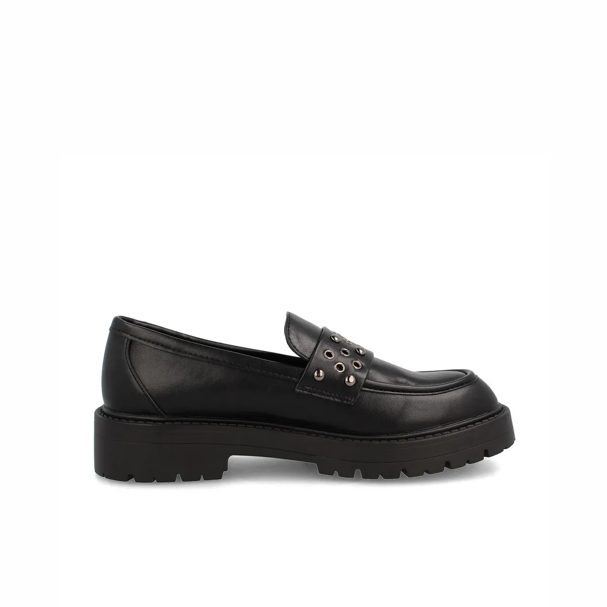 BATA - Mocasín Mujer Bata Madi Tachuelas Negro