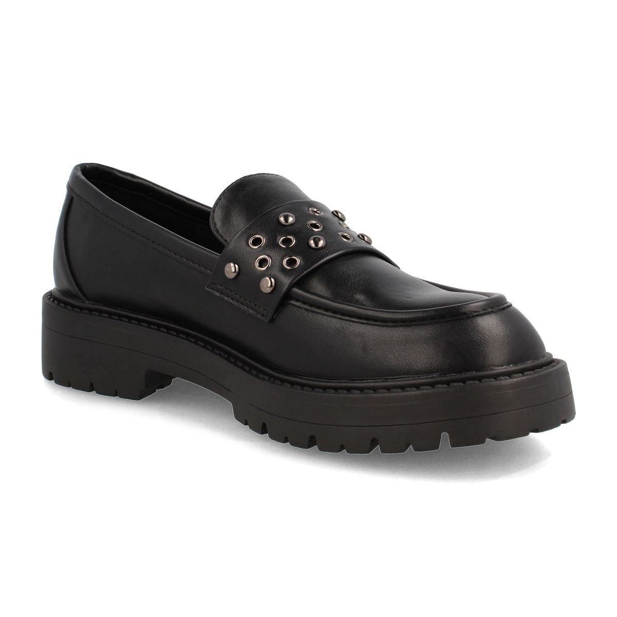 BATA - Mocasín Mujer Bata Madi Tachuelas Negro