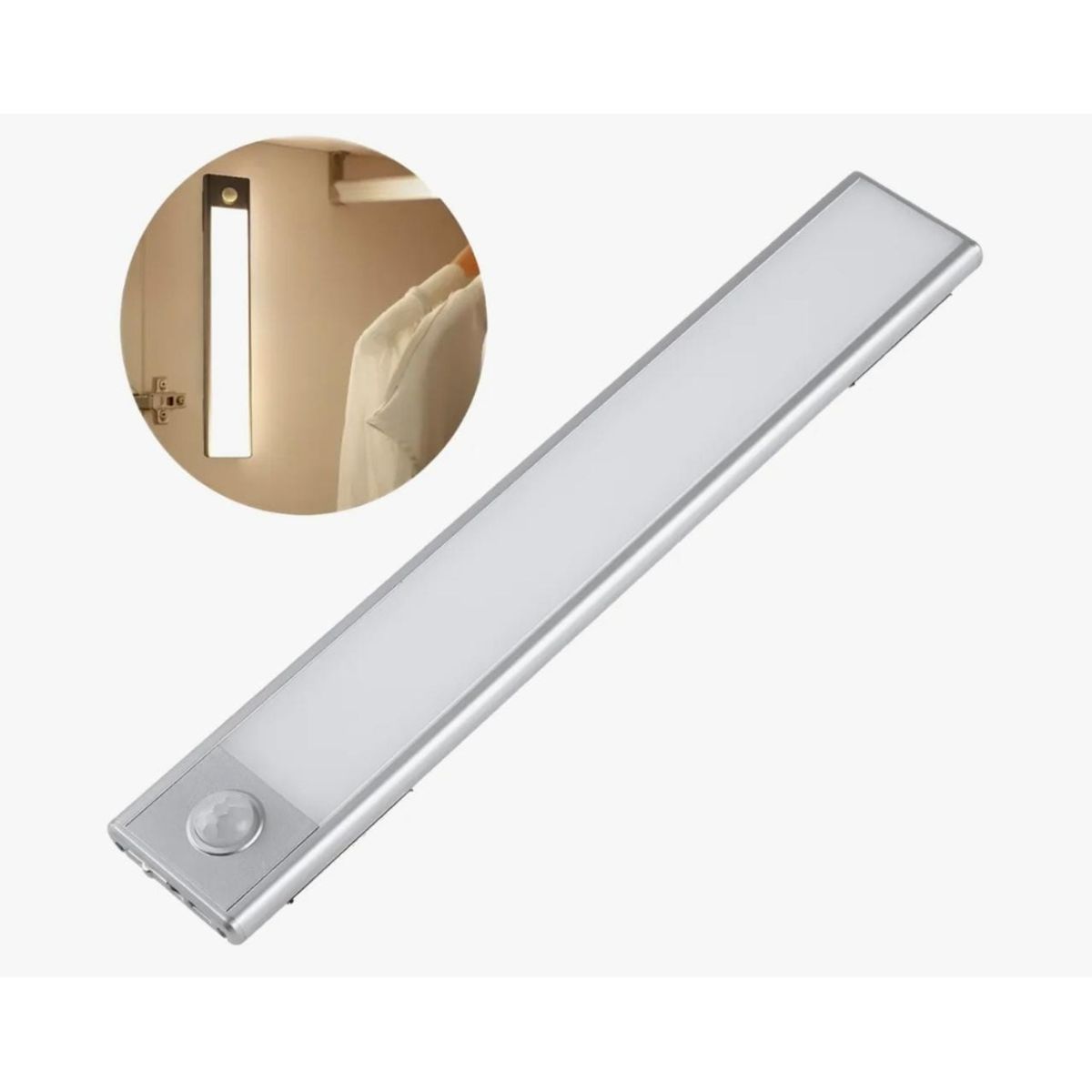 GENERICO - Barra De Iluminación Led Con Sensor De Movimiento Usb 350 Lm