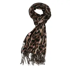 AZALEIA - Bufanda Mujer Kenya Scarf Café