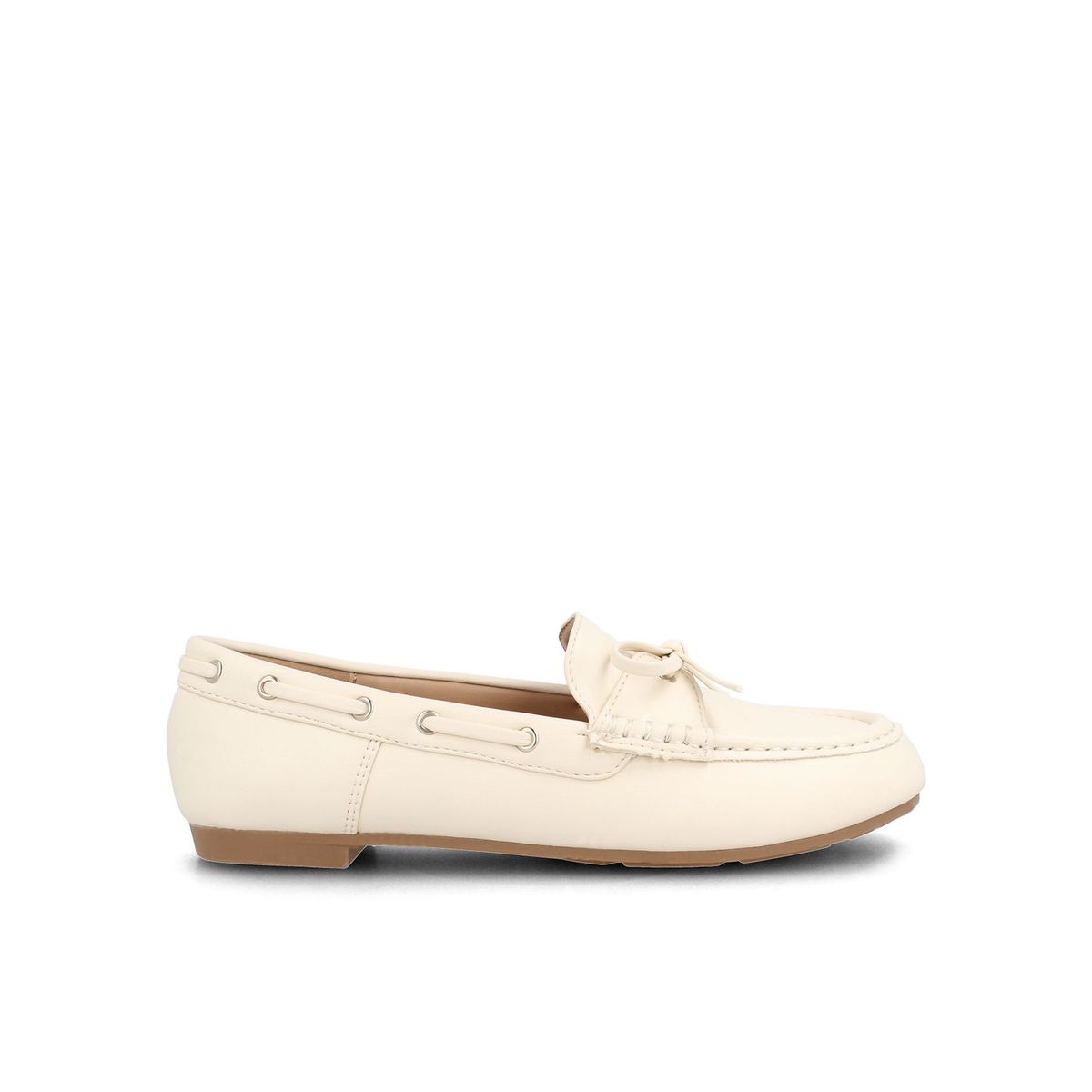 BATA - Mocasín Mujer Bata Virginia Blanco