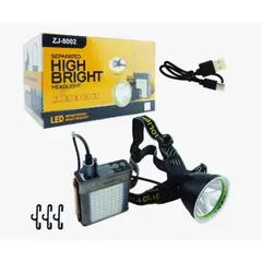 GENERICO - Linterna Tipo Minero 72 Mas 1 Led Zj-8002-b Agarre A Cintura