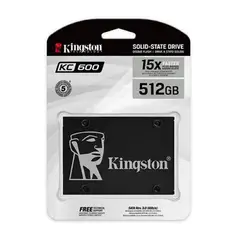 KINGSTON - SSD 2.5" - 512 GB - KC600 - SATA 3 (6.0 Gb/s)