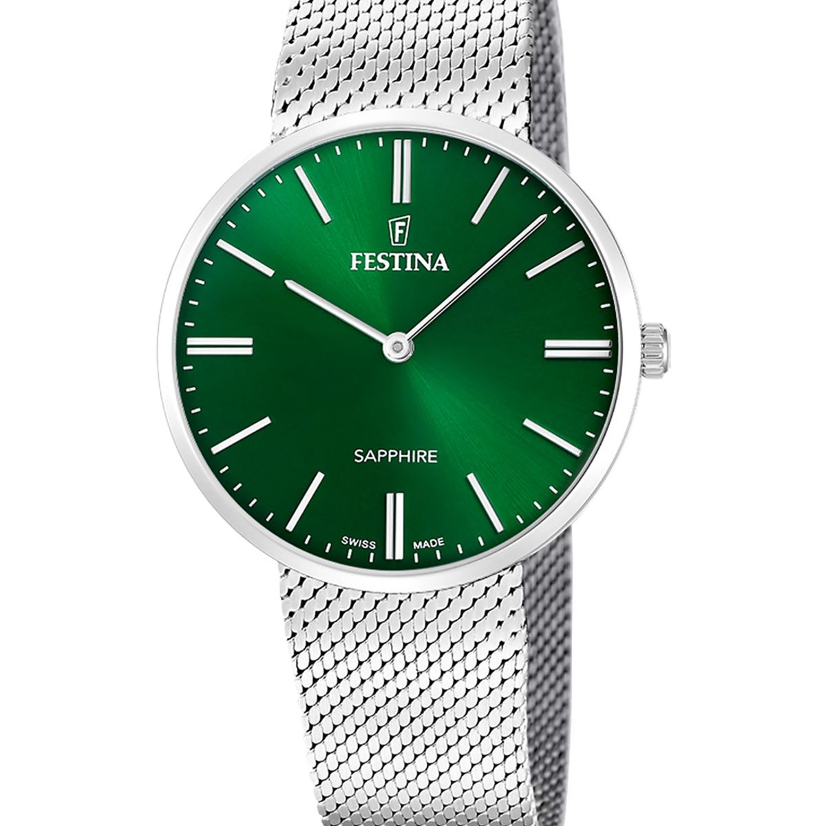 FESTINA SWISS - Reloj F20074/3 Festina Swiss Verde Hombre GRACE